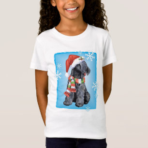 Camiseta Feliz Howlidays Kerry Blue Terrier T-Shirt
