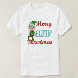 Camiseta Feliz humor Elfin divertido del duende del día de