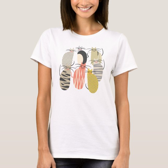 Camiseta Feliz Ilustracion caprichoso (Anverso)