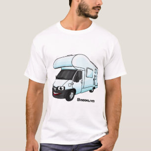 Camiseta Feliz ilustracion personalizado de camperán