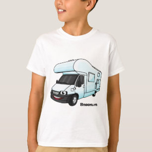 Camiseta Feliz ilustracion personalizado de camperán