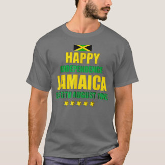 Camiseta Feliz Independencia Jamaica, 6 de agosto de 1962, 