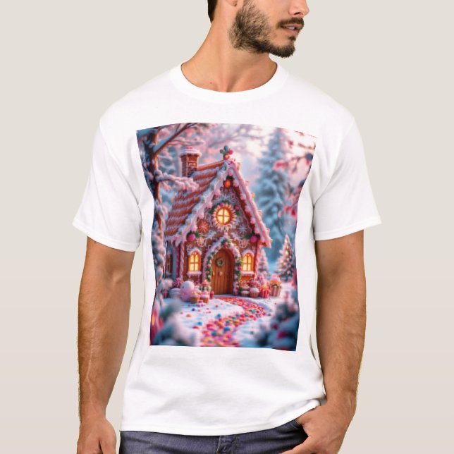 Camiseta Feliz invierno con Navidad  (Anverso)