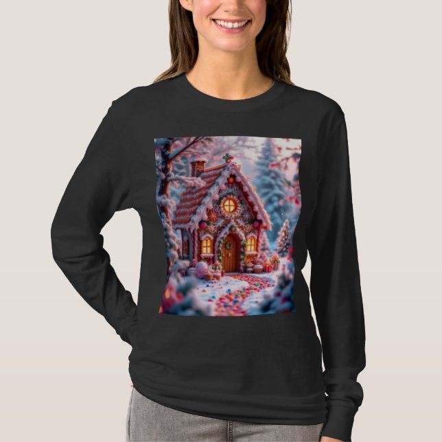 Camiseta Feliz invierno con Navidad  (Anverso)