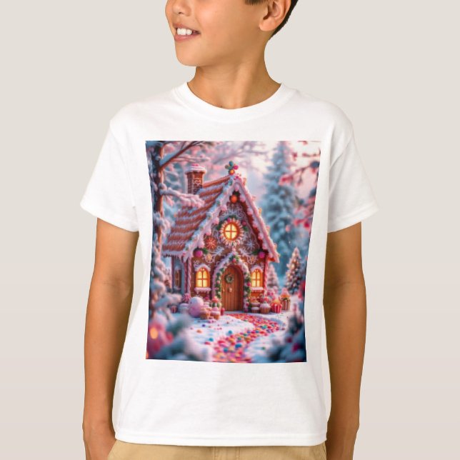 Camiseta Feliz invierno con Navidad (Anverso)