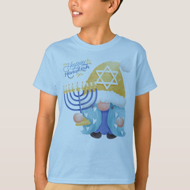 Camiseta Feliz janucá (Anverso)