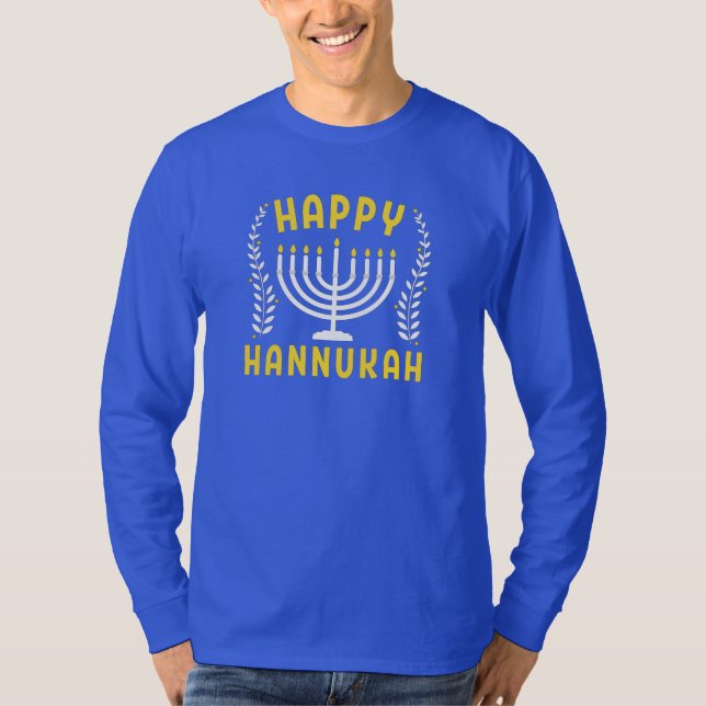 Camiseta Feliz Janucá (Anverso)