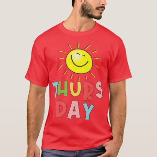 Camiseta Feliz Jueves Brillante