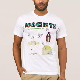 Camiseta Feliz Juneteenth