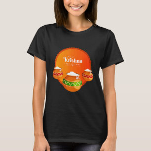 Camiseta Feliz Krishna Janmashtami