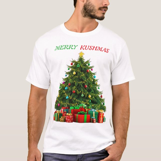 Camiseta Feliz kushmas (Anverso)