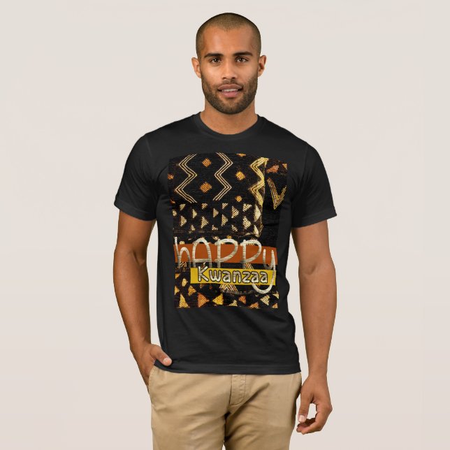Camiseta Feliz Kwanzaa (Anverso completo)