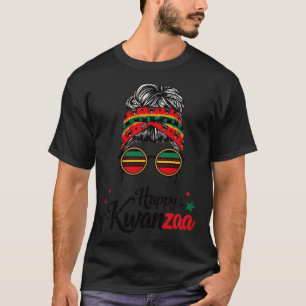 Camiseta Feliz Kwanzaa Siete Principios De Kwanzaa Messy Bu