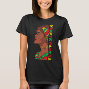 Camiseta Feliz Kwanzaa Siete Principios De Mujeres Kwanzaa