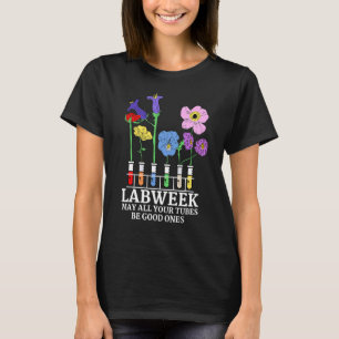 Camiseta Feliz Lab Week 2022 Que todos tus tubos sean bueno