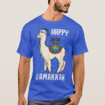Camiseta Feliz Llamakkah Llama judía Chanukah Alpaca<br><div class="desc">Feliz Llamakkah Llama judía Chanukah Alpaca Feliz Camiseta Hanukkah.</div>