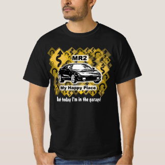 Camiseta ¡Feliz lugar, pero hoy estoy en el garaje!