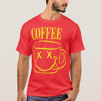 Camiseta Feliz lunes café Grunge