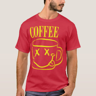 Camiseta Feliz lunes café Grunge