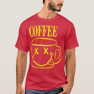 Camiseta Feliz lunes café Grunge