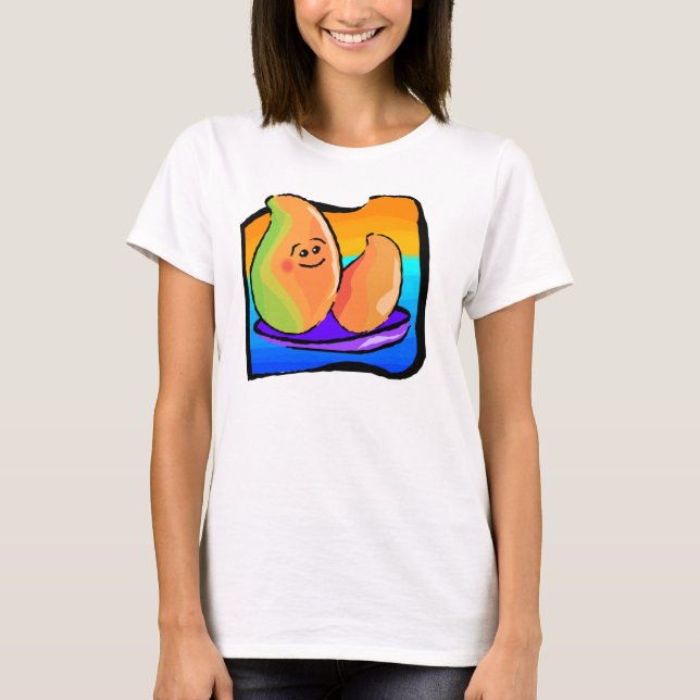 Camiseta Feliz Mango T-Shirt (Anverso)