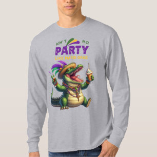 Camiseta Feliz Mardi Gras