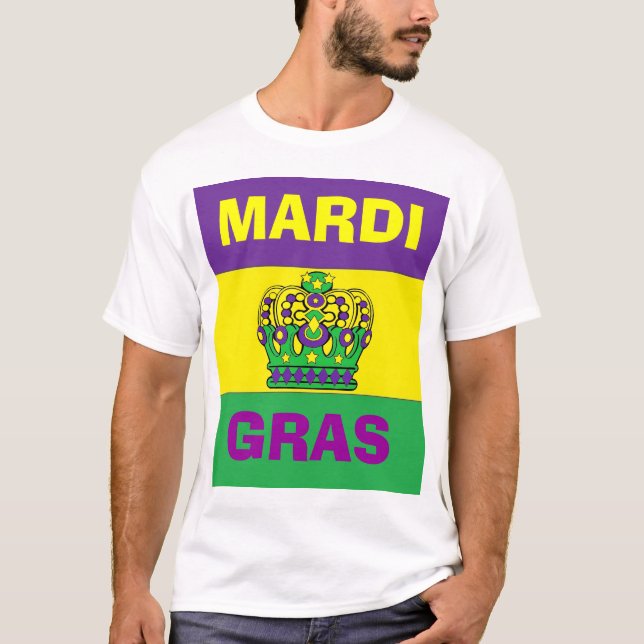 CAMISETA FELIZ MARDI GRAS (Anverso)