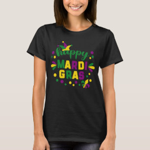 Camiseta Feliz Mardi Gras Nola Mardi Gras