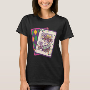 Camiseta Feliz Mardi Gras Tarot Card Louisiana Mardi Gras Q