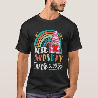 Camiseta Feliz Martes 22 De Febrero De 2022 Regalos Gnomie 