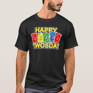 Camiseta Feliz Martes 2 De Febrero Amantes De Juego De Tarj