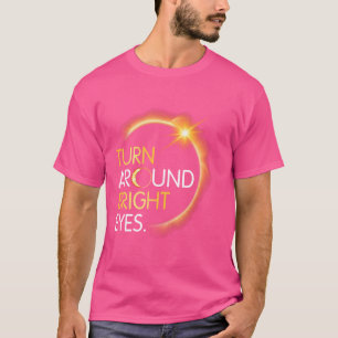 Camiseta Feliz Me Tu Totalidad Eclipse Solar Girando Por Br