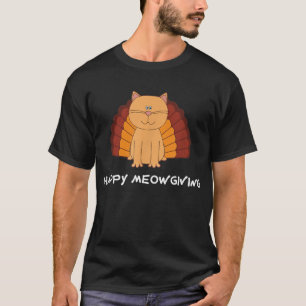 Camiseta FELIZ MEOW DANDO Gato gracioso en Turquía