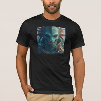 Camiseta Feliz Merman por Juan Cabana