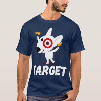 Camiseta feliz miembro del equipo del perro Bullseye TShirt