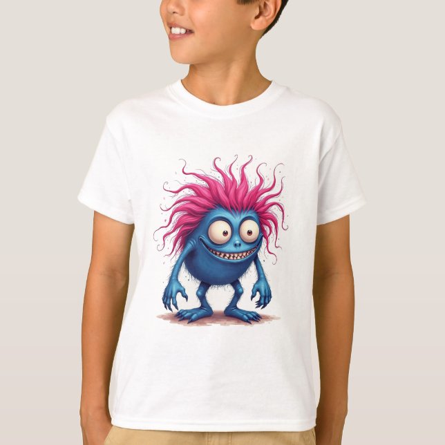 Camiseta Feliz monstruo (Anverso)