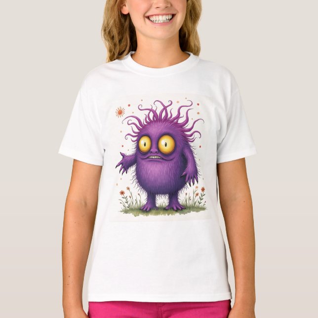 Camiseta Feliz monstruo (Anverso)