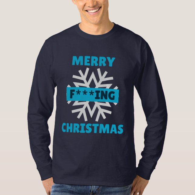 CAMISETA FELIZ N****E NAVIDAD (Anverso)