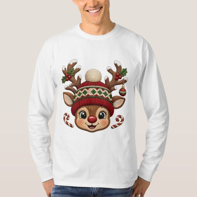 Camiseta Feliz Navidad (Anverso)