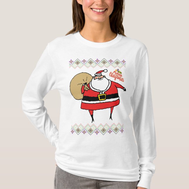 Camiseta Feliz Navidad (Anverso)