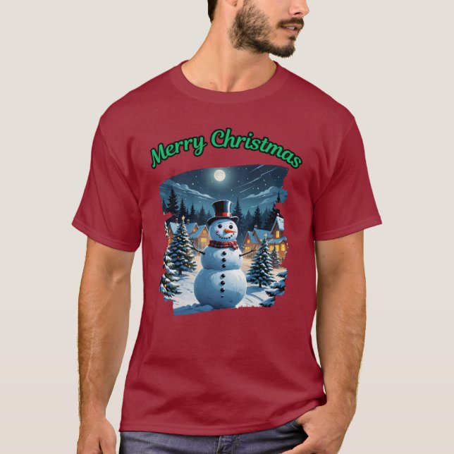 Camiseta Feliz Navidad  (Anverso)
