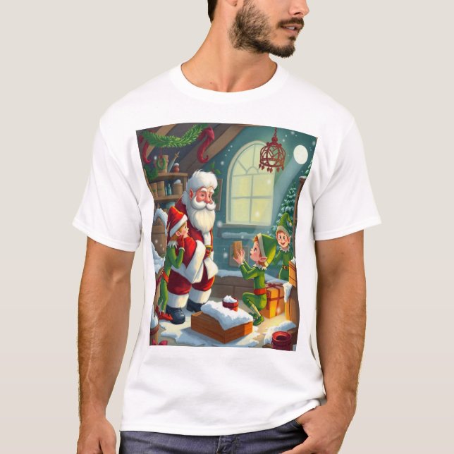 Camiseta Feliz Navidad  (Anverso)
