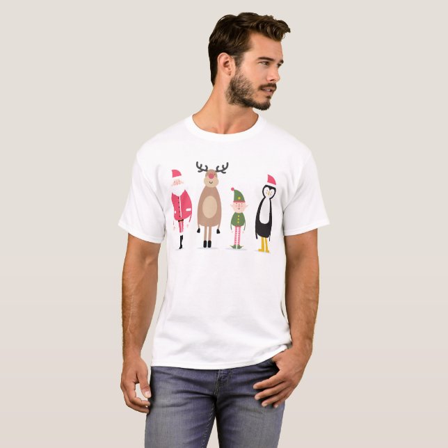 Camiseta Feliz Navidad (Anverso completo)