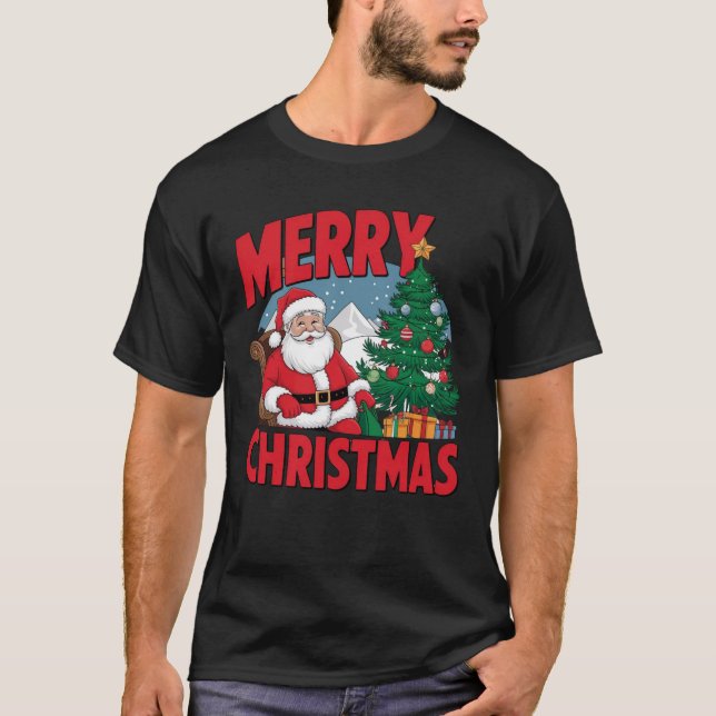Camiseta feliz navidad (Anverso)