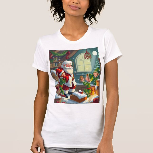 Camiseta Feliz Navidad  (Anverso)