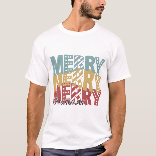 Camiseta feliz navidad (Anverso)