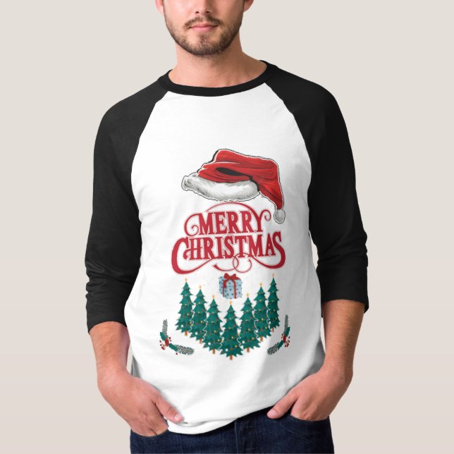 Camiseta feliz navidad (Anverso)