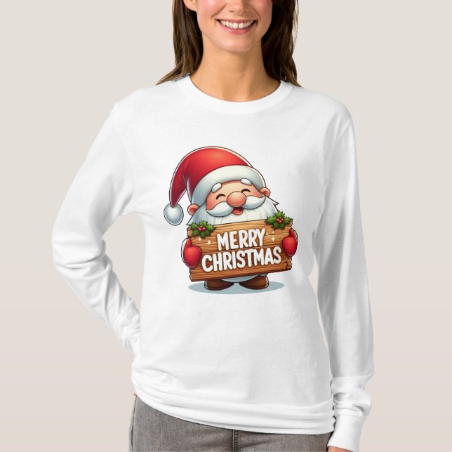 Camiseta Feliz Navidad (Anverso)