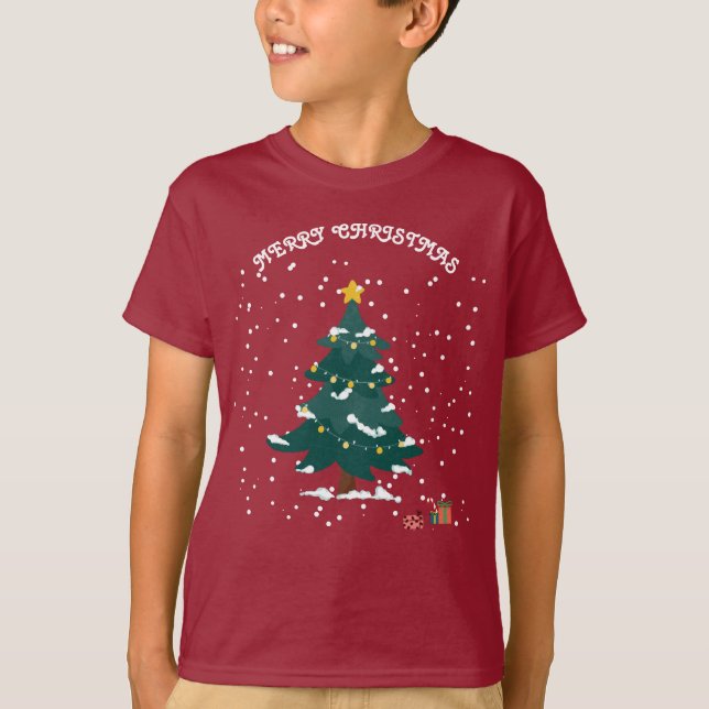 Camiseta Feliz Navidad (Anverso)