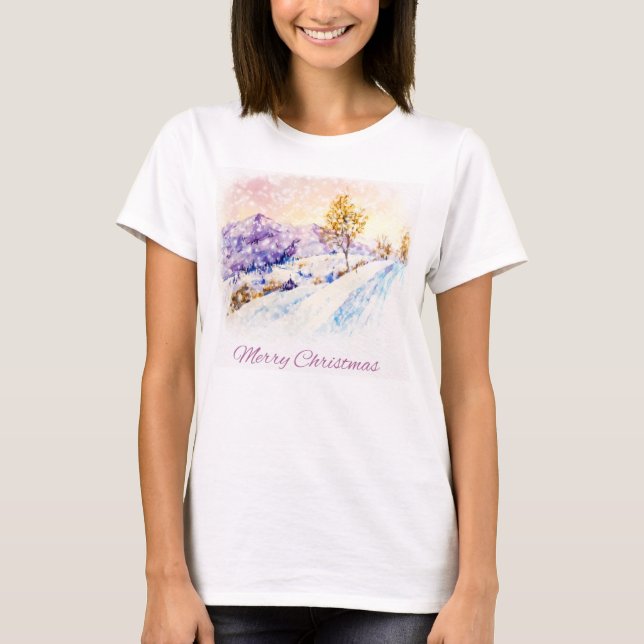 Camiseta Feliz Navidad (Anverso)
